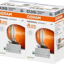 Osram 66340HBI Xenarc 35W D3S PK32D-5 4600K HID Xenon Light Bulb (2 Pack)