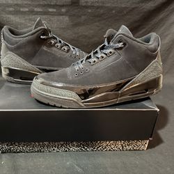Air Jordan 3 Retro “Black Cat” 2024 - CT8532-001 - Size 13