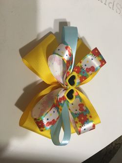 Hello kitty hairbow brand new
