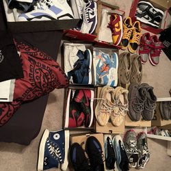 CLOSET CLEAN OUT JORDANS YEEZY OFF WHITE NIKE DUNKS 