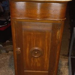 19 Century End Table Marble Top  