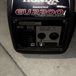 Honda 2200 Gas Generator 
