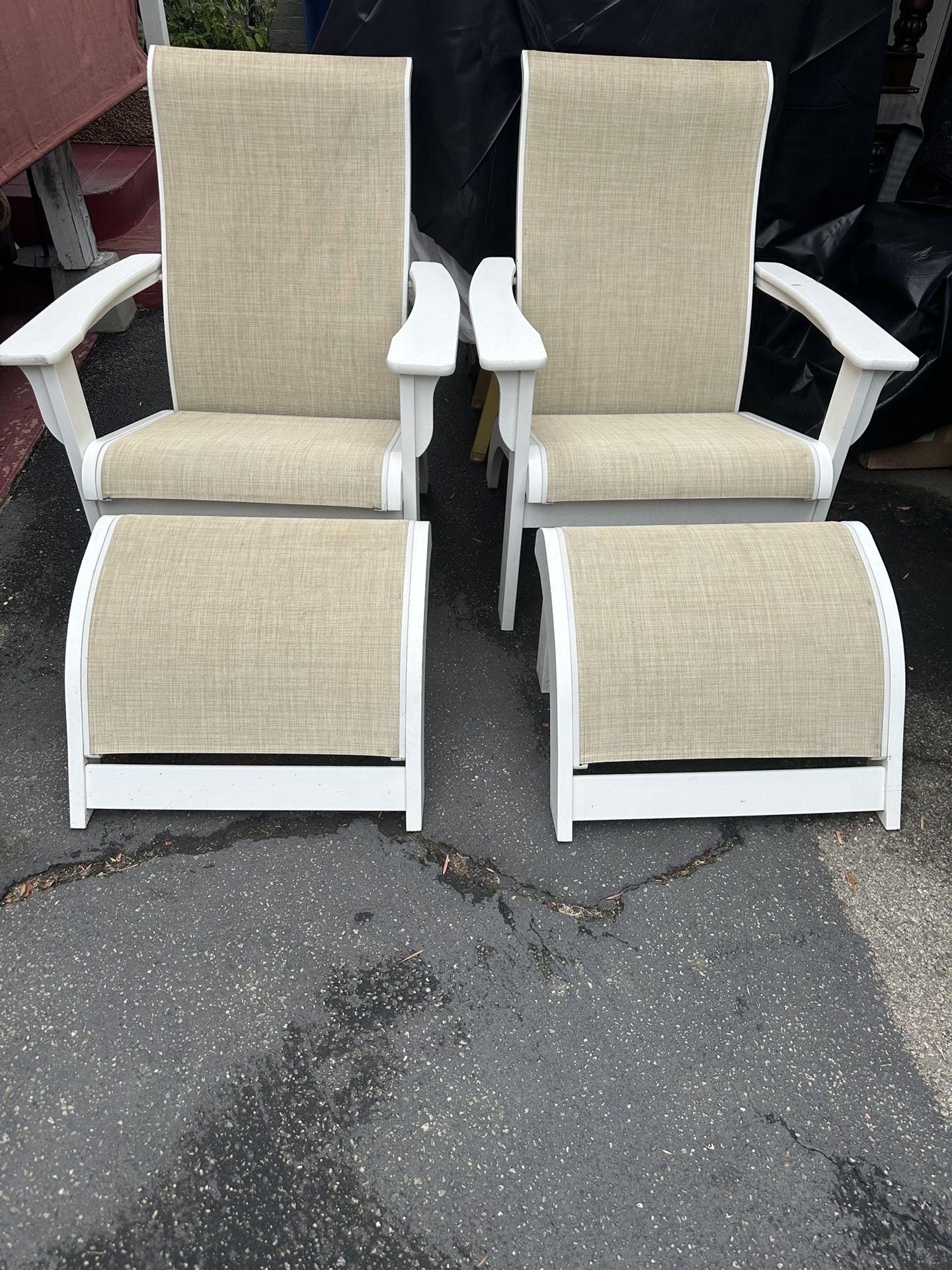 PVC PATIO CHAIRS