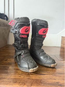 Women’s O’Neal Dirt Bike Boots - Black - Size 7