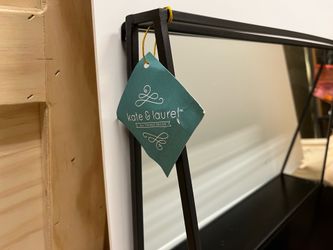 Mirror with shelf (Kate & laurel)