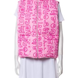 MARC JACOBS PINK HEAVEN PUFFER VEST