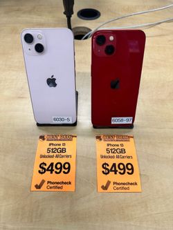 📱📞 🚨 IPHONE CLOSEOUT SALE!!! iPhone 13 Unlocked 512GB (Various Colors)