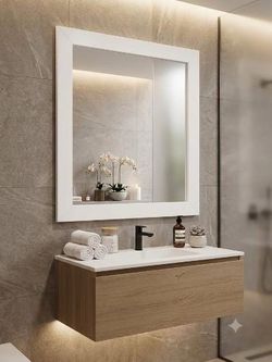 White Vanity Mirror - NIB