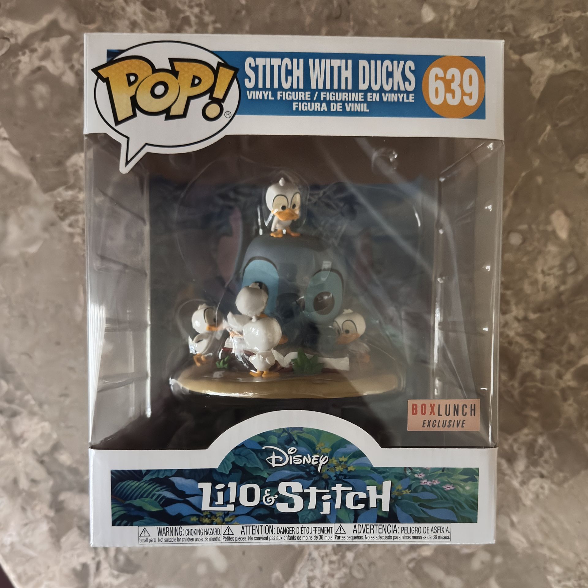 Funko Pop Stitch With Ducks 639 Boxlunch Exclusive