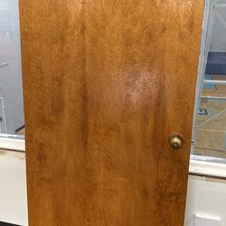 solid wood door