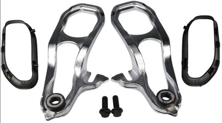 JDMSPEED Chrome Front Left & Right Heavy Duty Tow Hook w/ Hardware For 2019 2020 Ram 1500