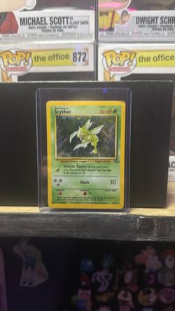 Scyther Pokémon Card Jungle Set Holo