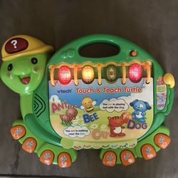 VTECH touch & teach turtle