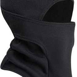 Kids Balaclava Face Mask, Winter Hat Face Warmer for Cold Weather Ski Mask for Boys Girls Black Thumbnail