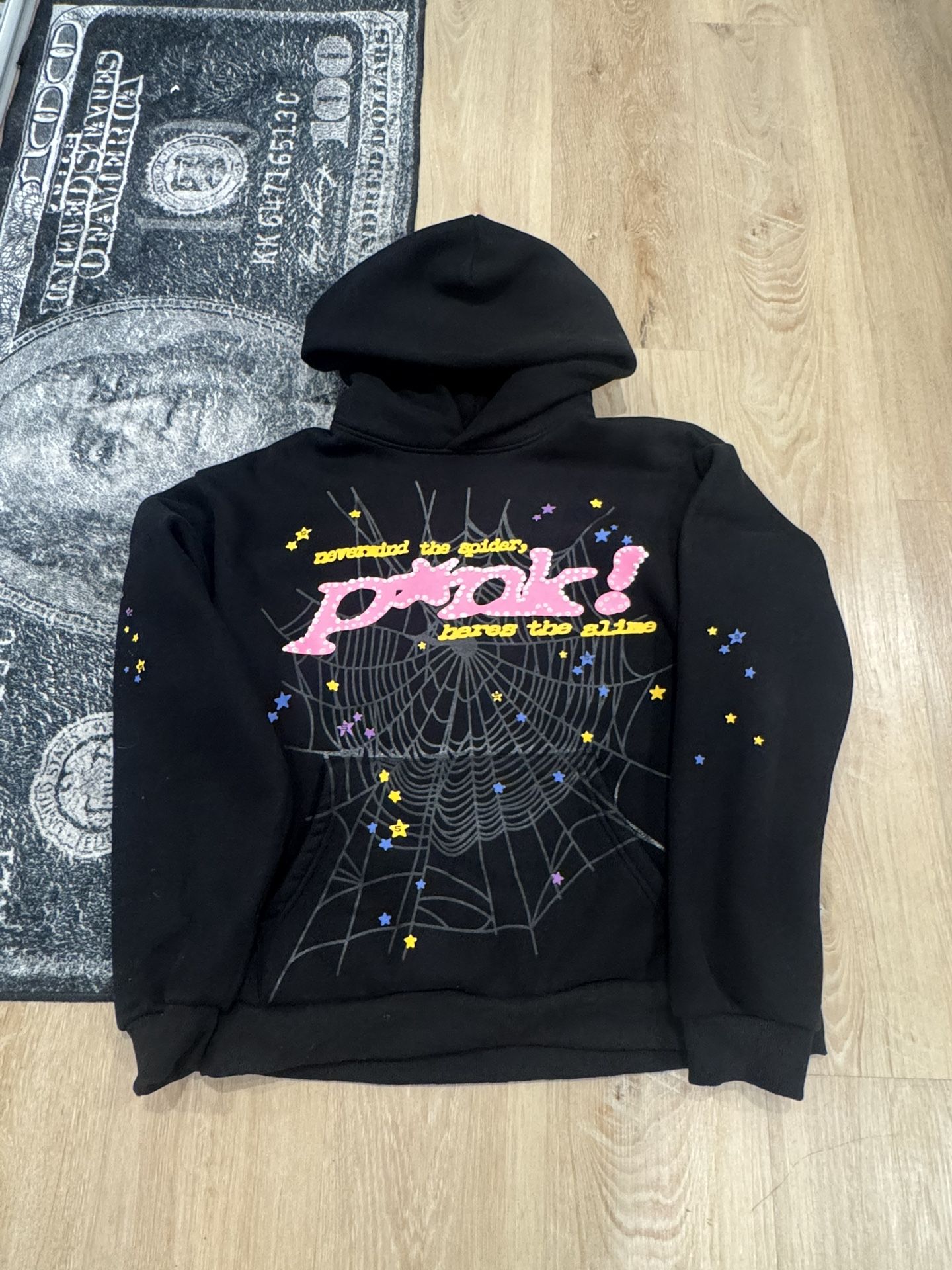 SP5YDER HOODIE BLACK