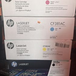 Brand New Toner,  For HP Laser jet Printers.  312A.      Hi For 