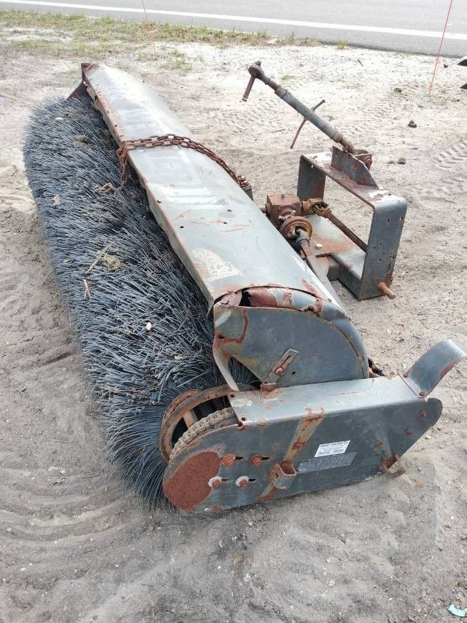 Large 83" PTO Sweepster Tractor Attachment - Sweeper Parking Lot Debris Cleaner Brush Broom