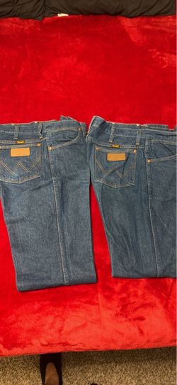 2 men wranglers $15 each