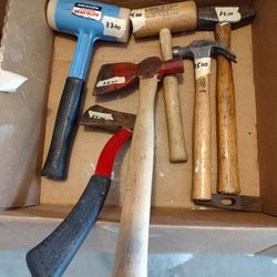 HAMMERS, MALLETS and HATCHETS