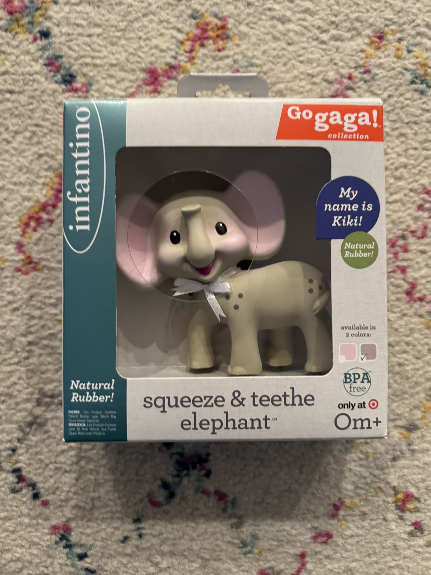 Infantino Squeeze & Teethe Elephant