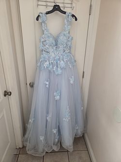 Quinceanera dress with petticoat