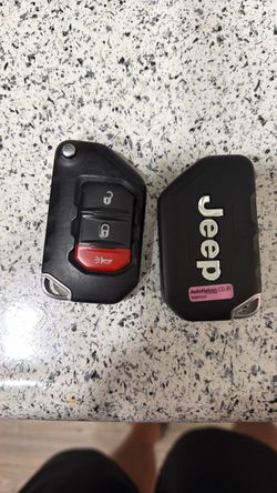 2 jeep key fobs that can reprogrammed