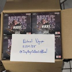 Union Arena - Goddess Of Victory: NIKKE Booster Boxes/Cases