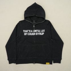 Awful Lot Of Cough Syrup Rinestone Hoodie