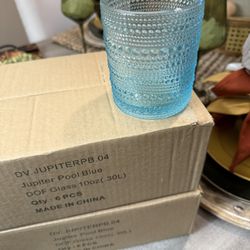 12 Jupiter Pool Blue Glasses 