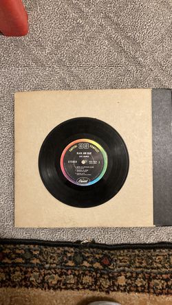 7 inch jukebox 33 RPM mini LP Lou Rawls  black and blue
