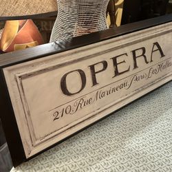 Wood Framed Plaque With Saying