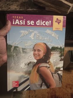 ASI SE DICE! TEXAS TEACHER EDITION LEVEL 4 By Conrad J Schmitt - Hardcover 