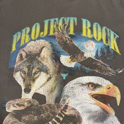 Underarmer Mens Graphic Shirt Eagle Wolf 