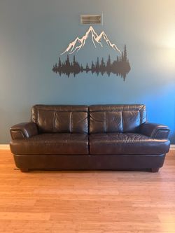 Leather sofa $350 OBO