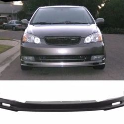Fits 03-04 Toyota Corolla Mugen Style Front Bumper Lip - PP