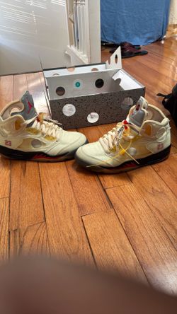 Off White Jordan 5 size 11
