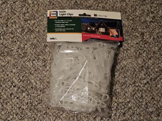 100 Icicle Light Clips