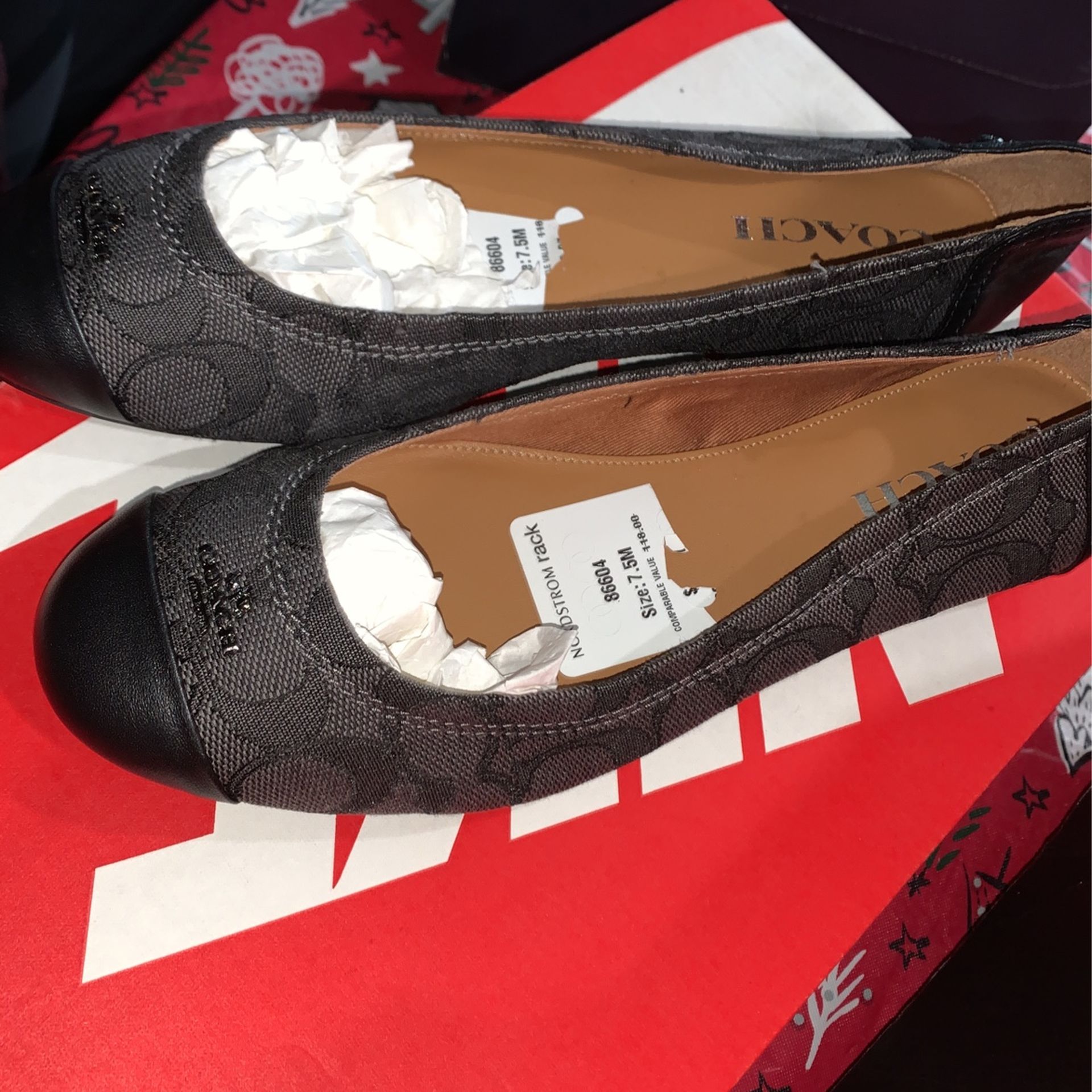 Coach Brand New Flats Size 7.5 Women