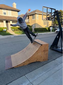 Professionally Built 3ft Quarter pipe & Delivery