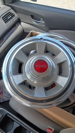 Vintage Pontiac Hub Caps