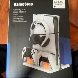 Cooling Fan Base& Charging Dock