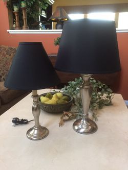 Brushed Nickel Lamps