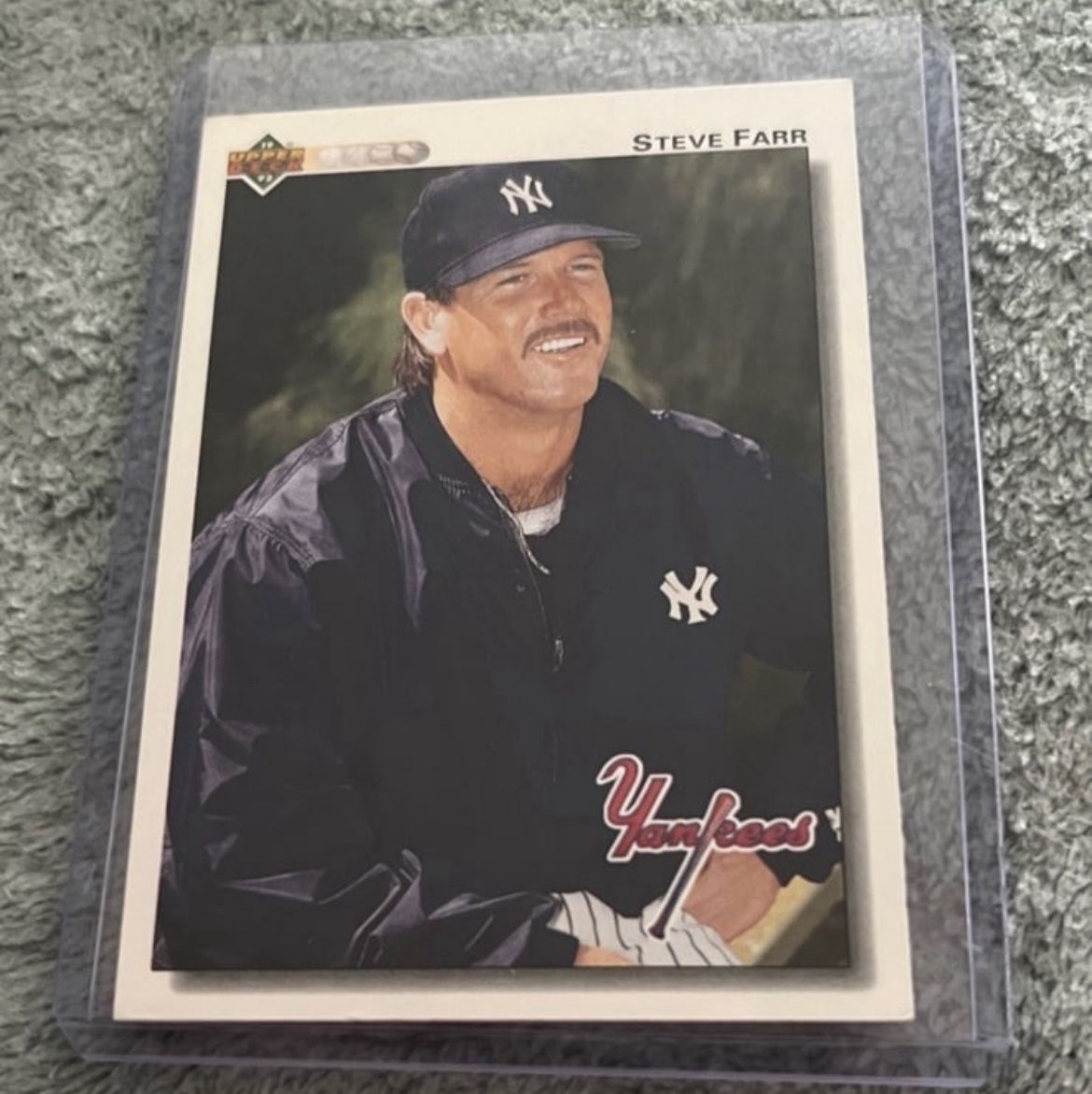 1992 Upper Deck #48 Steve Farr New York Yankees