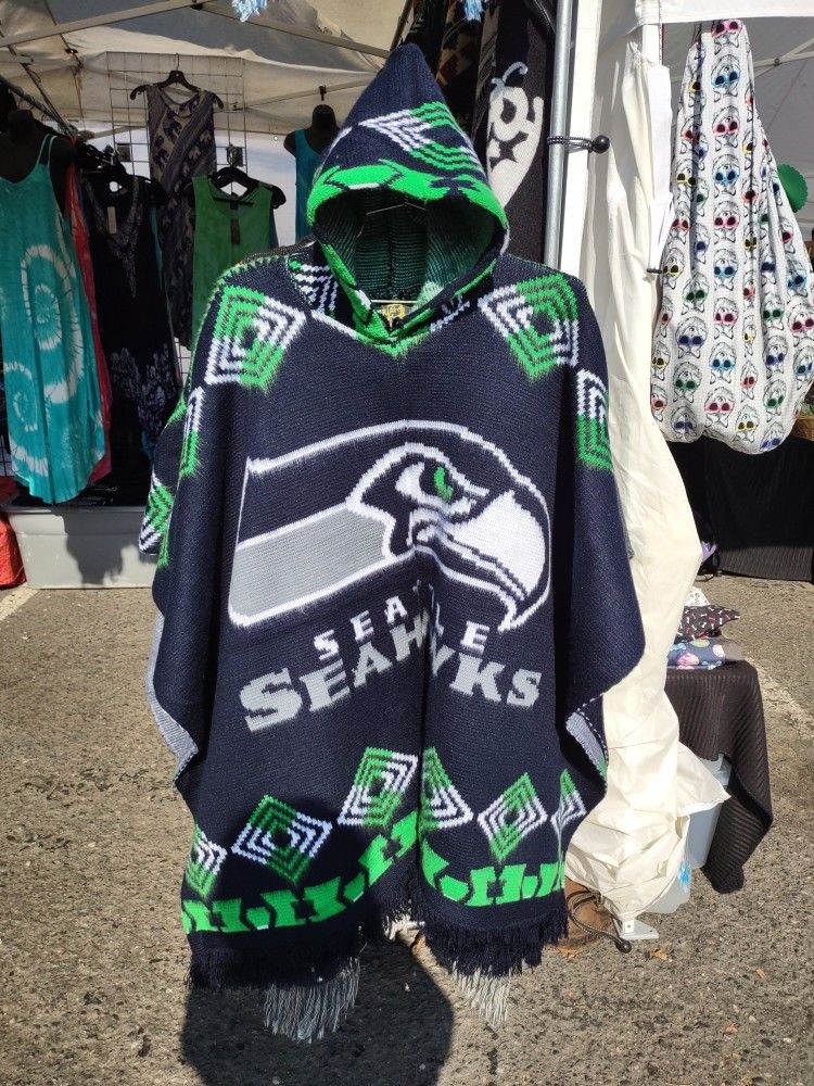 Seahawks Poncho