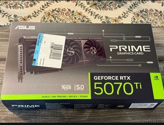 NEW ASUS Prime GeForce RTX 5070 Ti 16GB GDDR7 Graphics Card