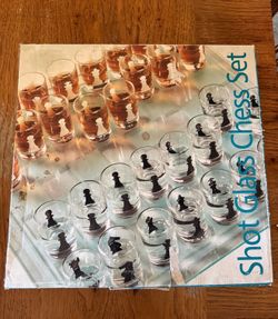 Shot glass chess set game!