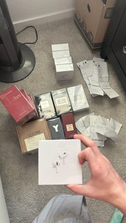 Airpods and colognes bulk