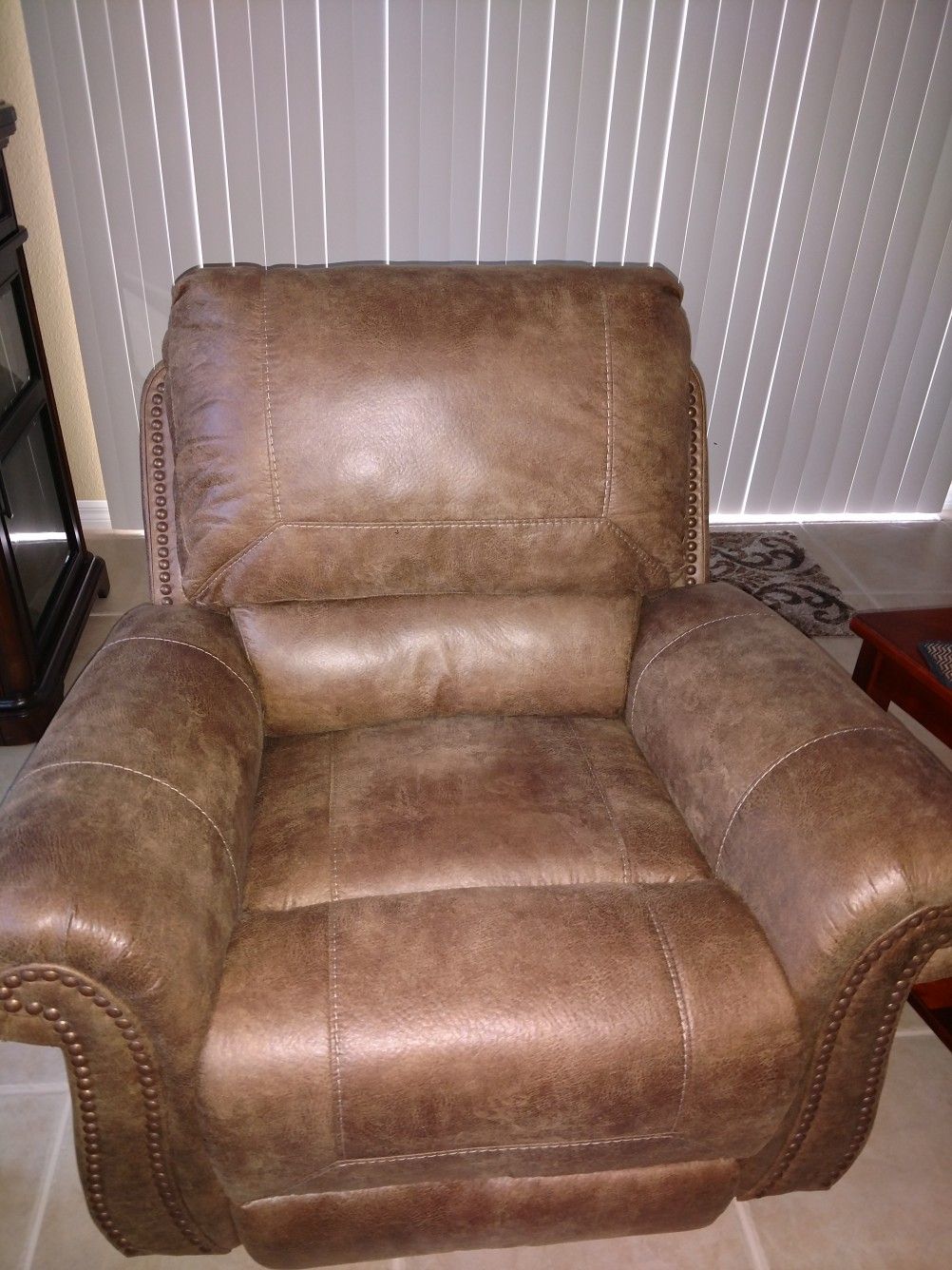 Ashley furniture Larkinhurst sofa sleeper, loveseat and rocker