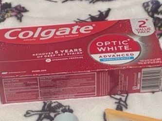 Colgate Optic White Advanced Toothpaste 2-Pack