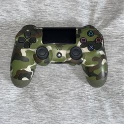 Green Camo Ps4 Controller 